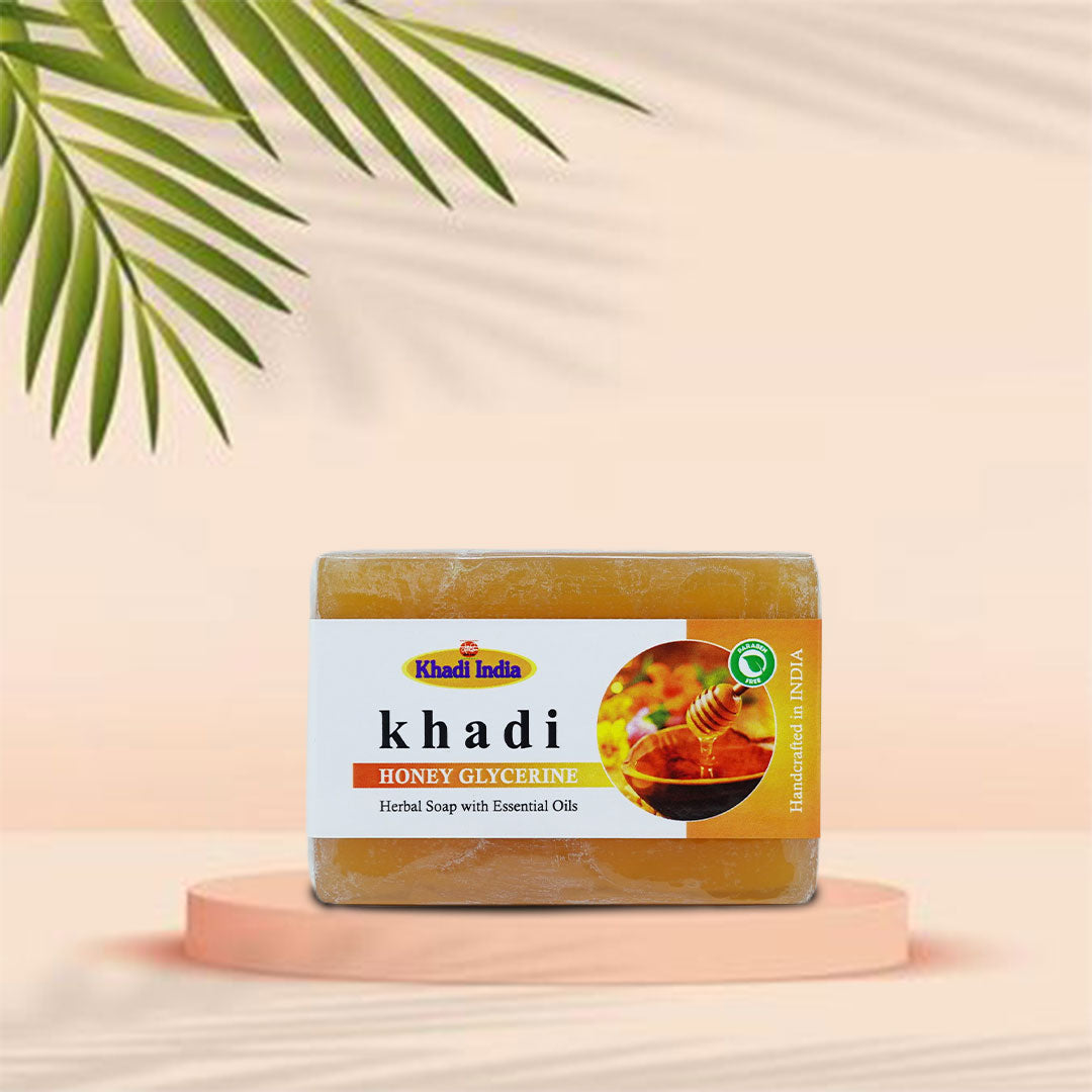 Honey Glycerine Soap 125 gms | Zubh Khadi