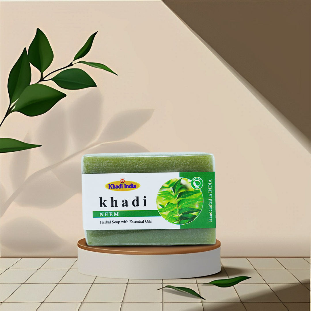 Neem Soap 125 gms  | Zubh Khadi